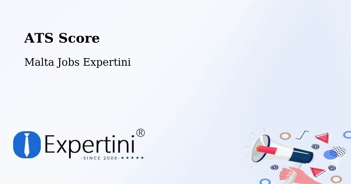 Resume ATS Score & Job Description Match Tool – Haz Zebbug - Malta Jobs Expertini