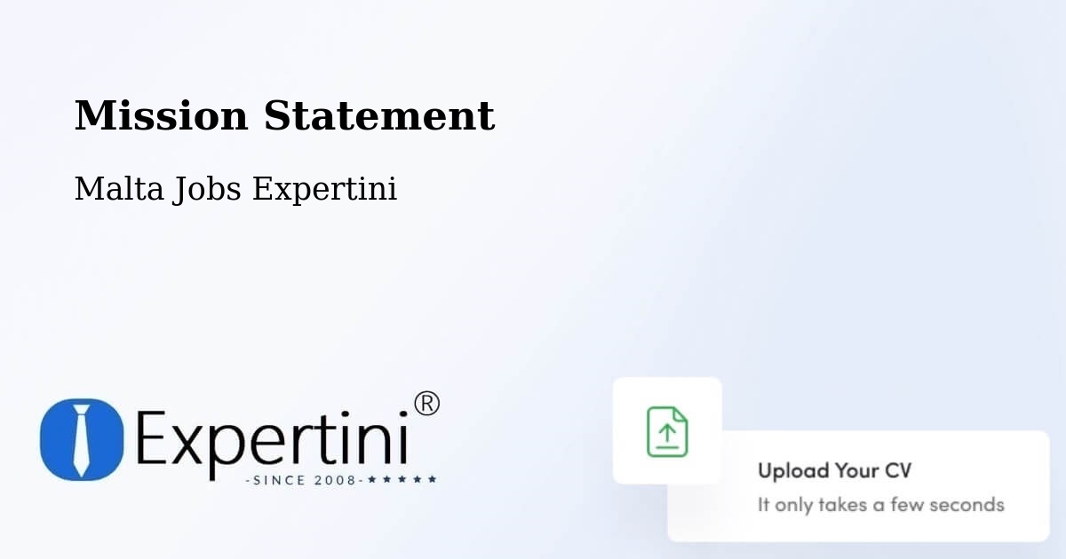 Corporate Mission – Haz Zebbug - Malta Jobs Expertini